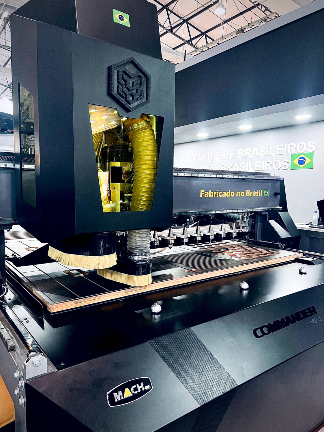 Mach Commander Nesting, máquina CNC de nossa marcenaria